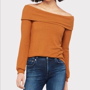 Peyton Jensen Ellie Off the Shoulder Rib Top